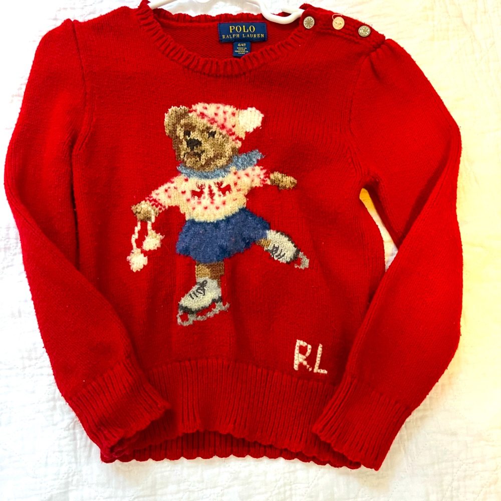 Polo Ralph Lauren Girls Sweater Size 4T